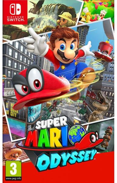 Super Mario Odyssey cover